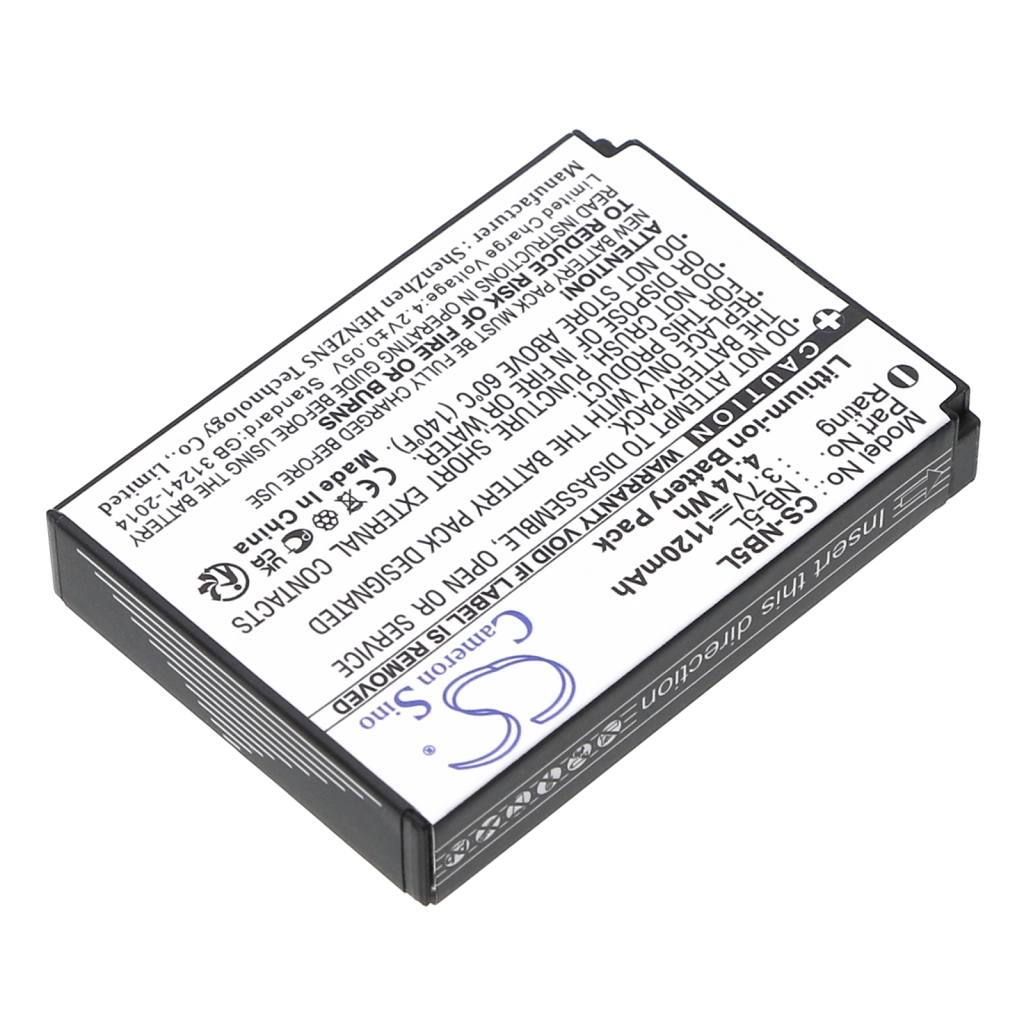 Camera Battery Canon PowerShot S100