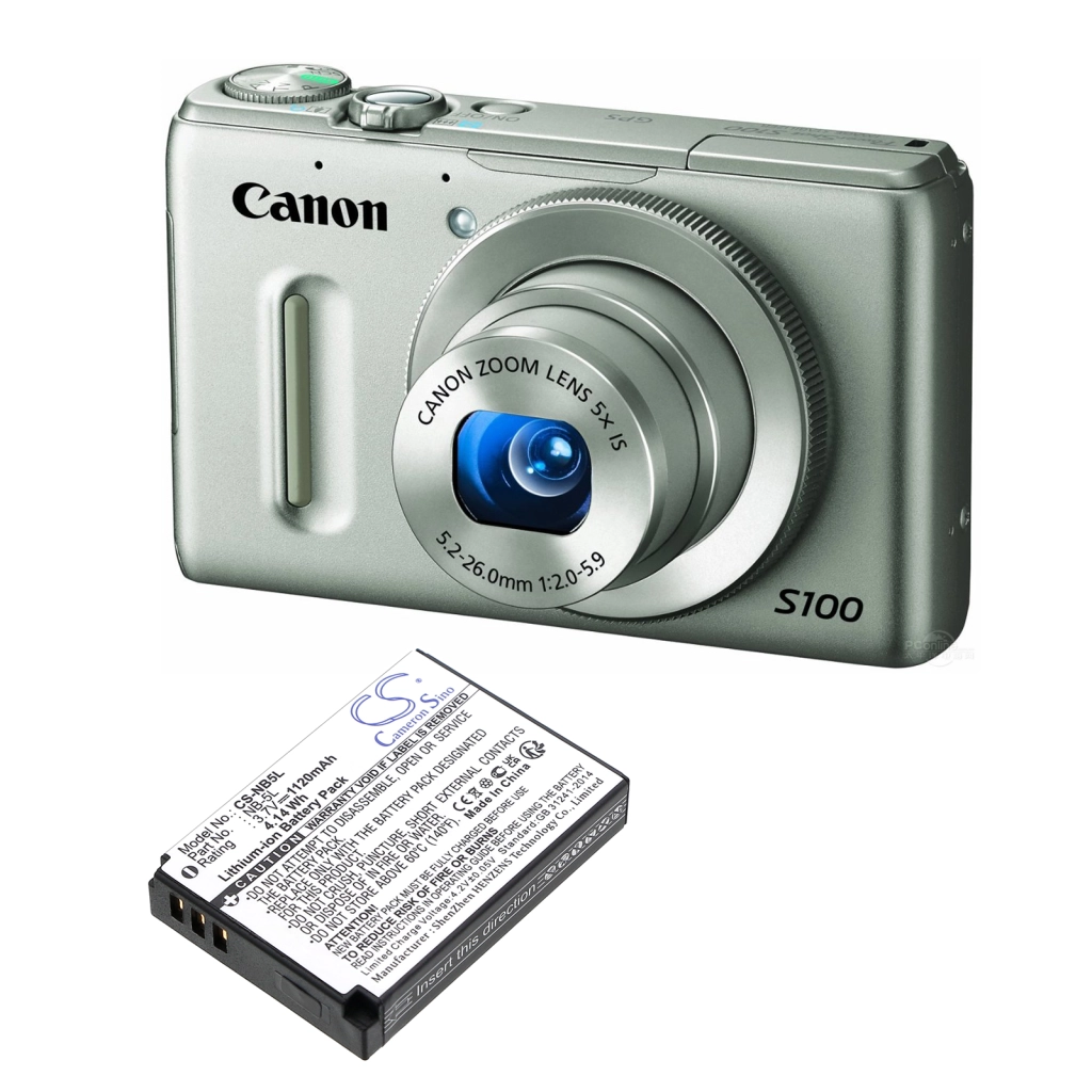 Camera Battery Canon PowerShot S100