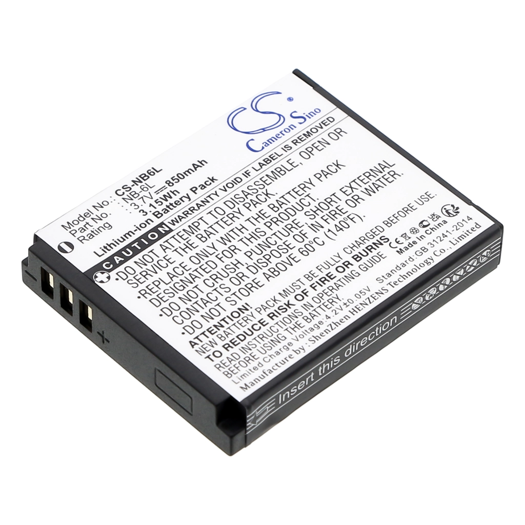 Camera Battery Canon Digital IXUS 95 IS