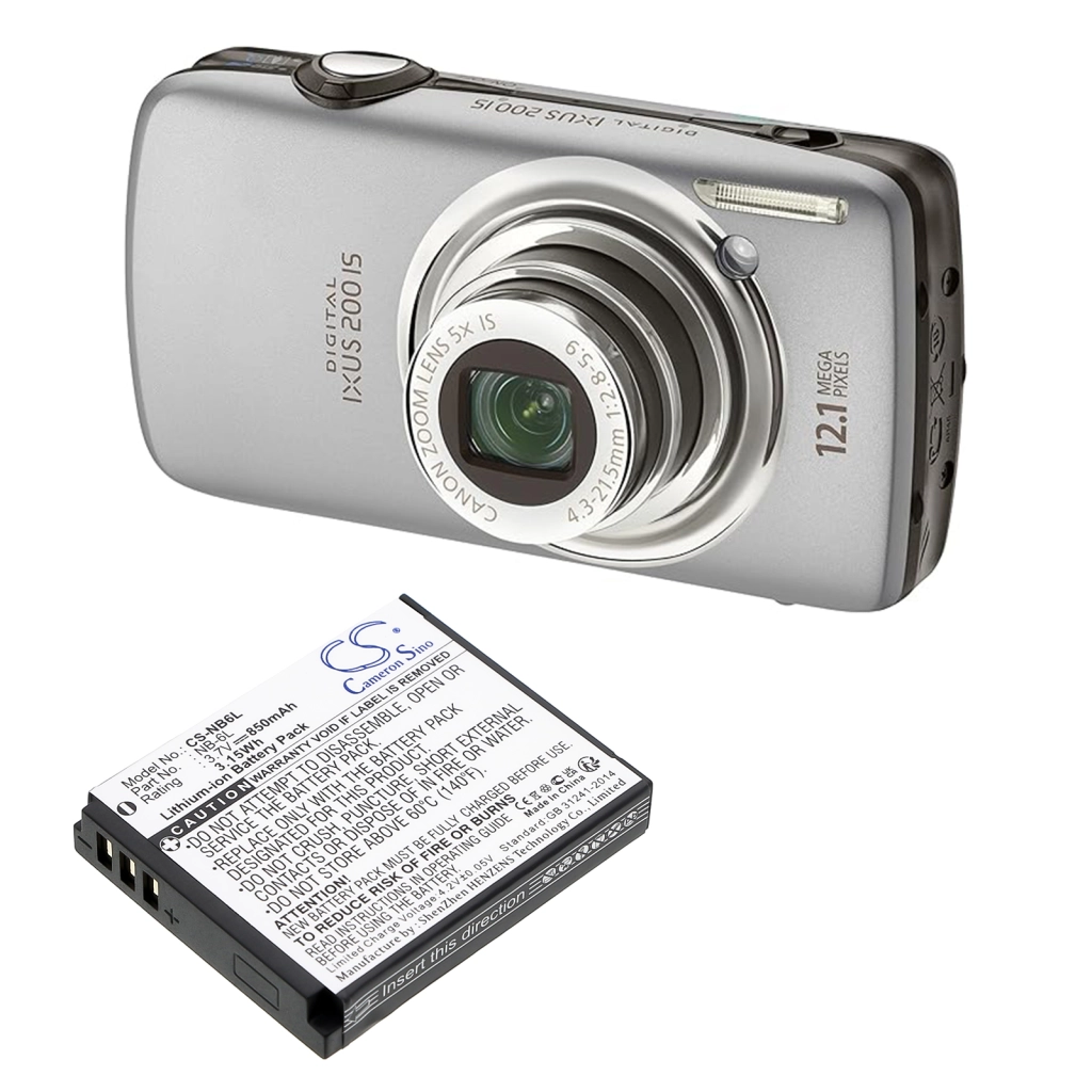 Camera Battery Canon Digital IXUS 95 IS