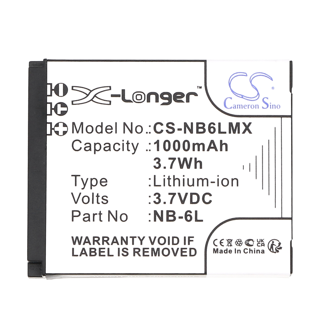 Battery Replaces NB-6LH