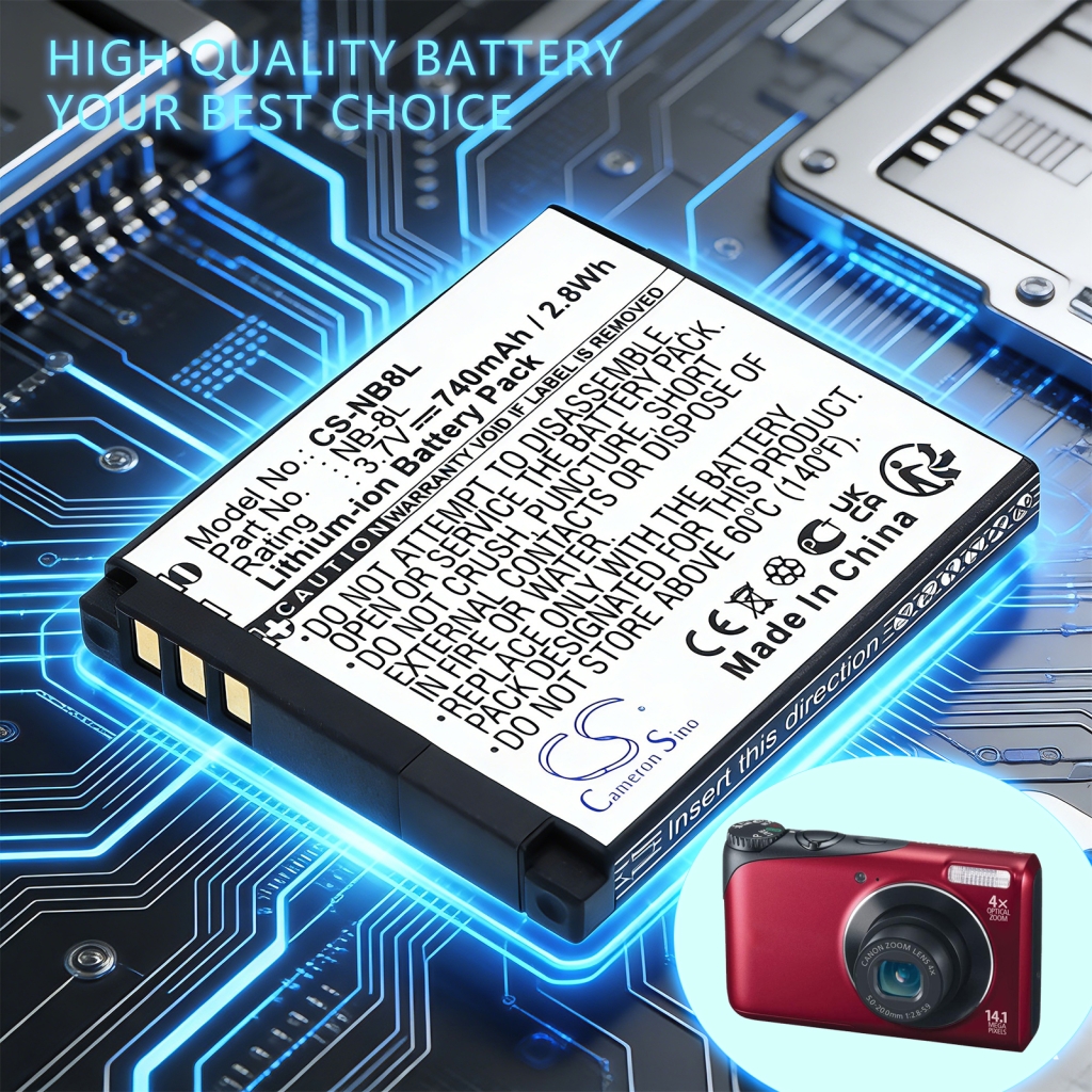 Bateria kompatybilny z Canon CS-NB8L