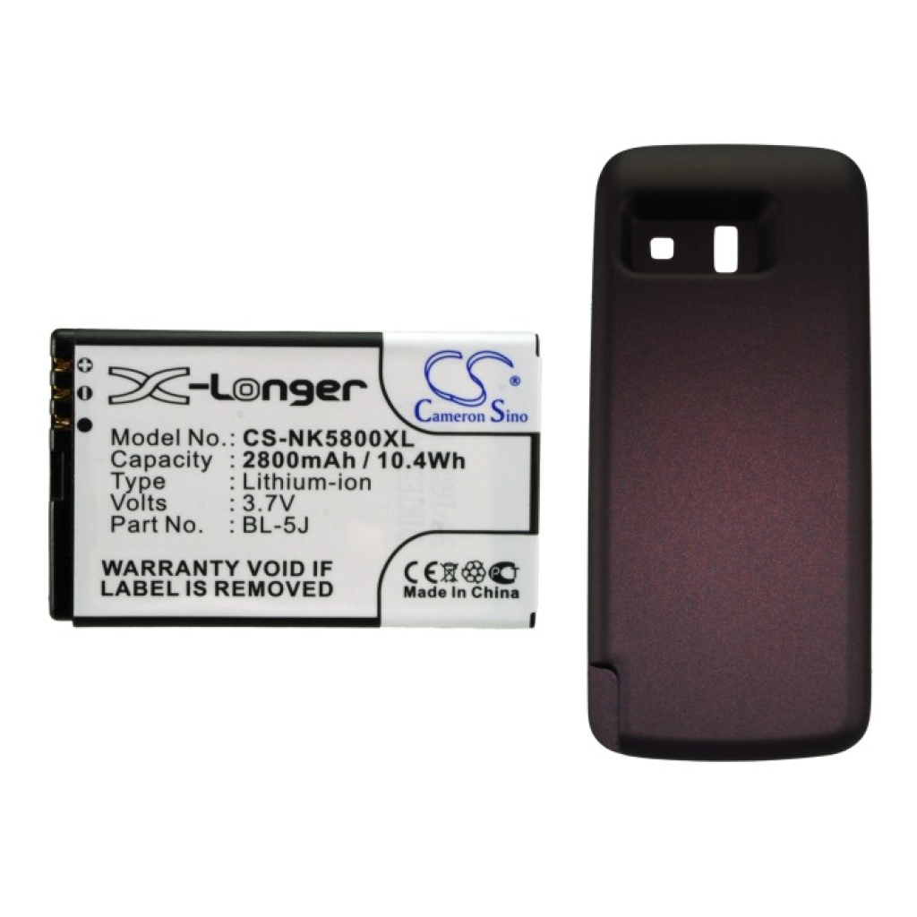 Bateria kompatybilny z Nokia CS-NK5800XL