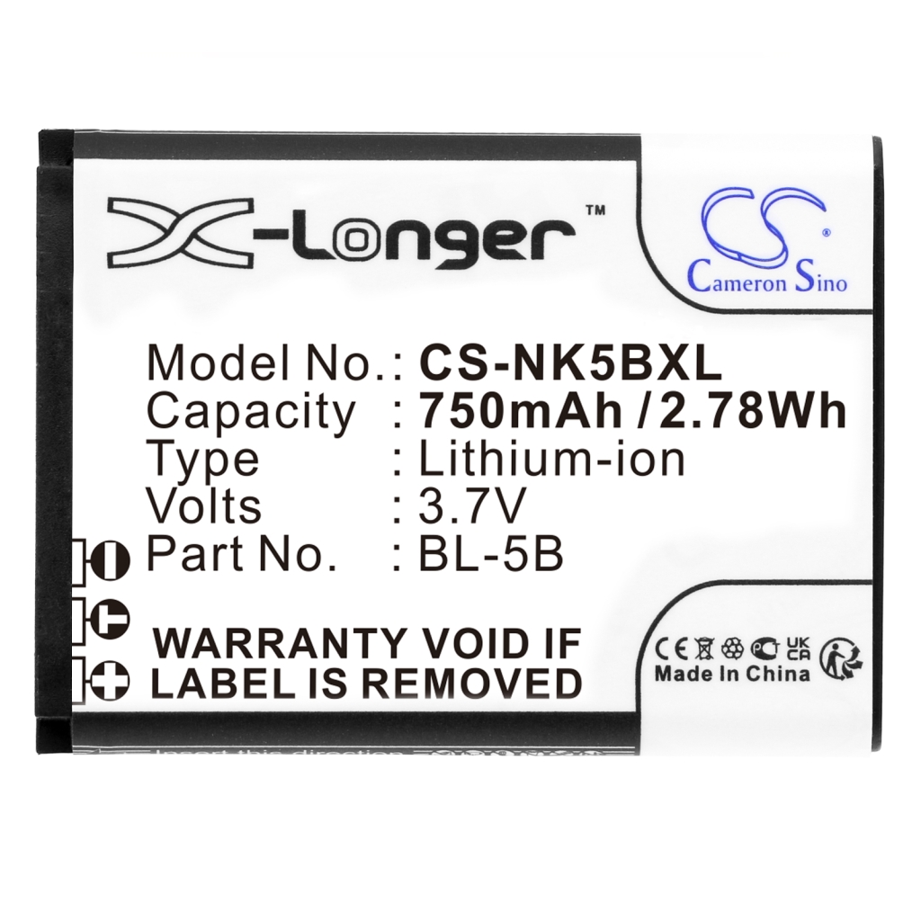 Battery Replaces BL-5B