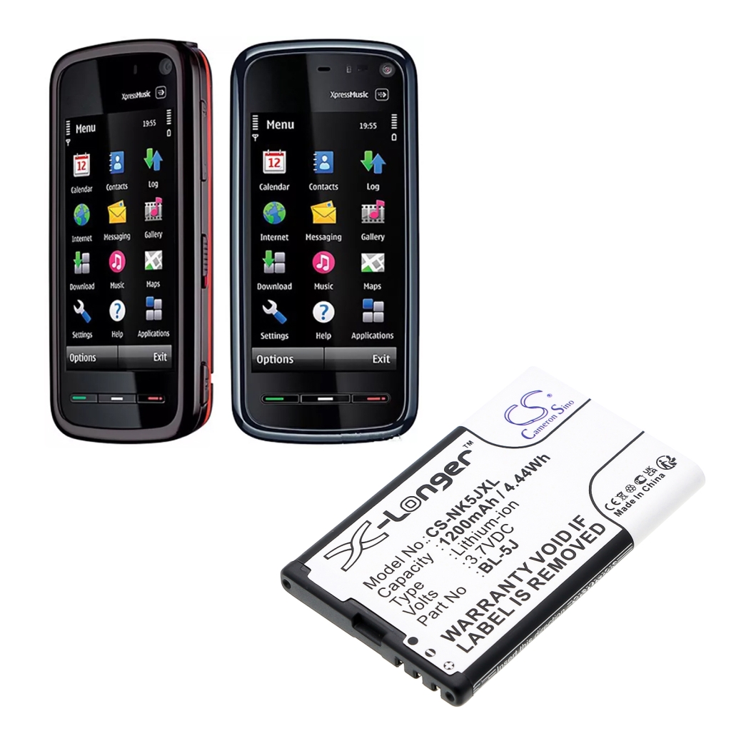 Baterie do telefonów komórkowych Nokia CS-NK5JXL
