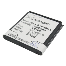 Kompatybilna wymiana baterii za Nokia BP-6M,BP-6M-S