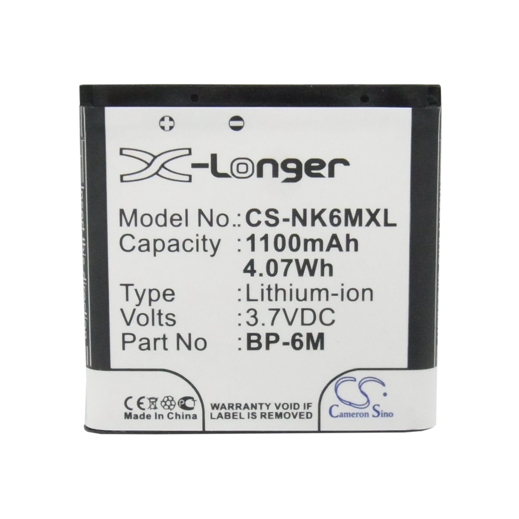 Mobile Phone Battery Nokia 3250 XpressMusic