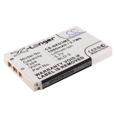 Compatible battery replacement for Nokia BLD-3