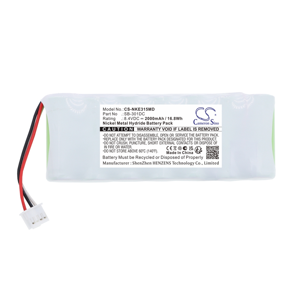 Baterie kompatybilny z Nihon Kohden ECG-3150 Cardiofax C CS-NKE315MD