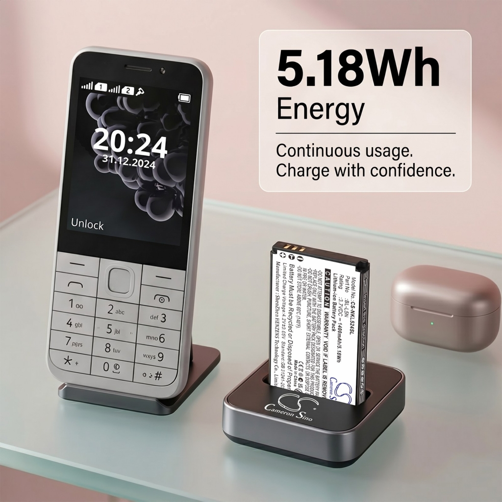 Bateria kompatybilny z Nokia CS-NKL524SL