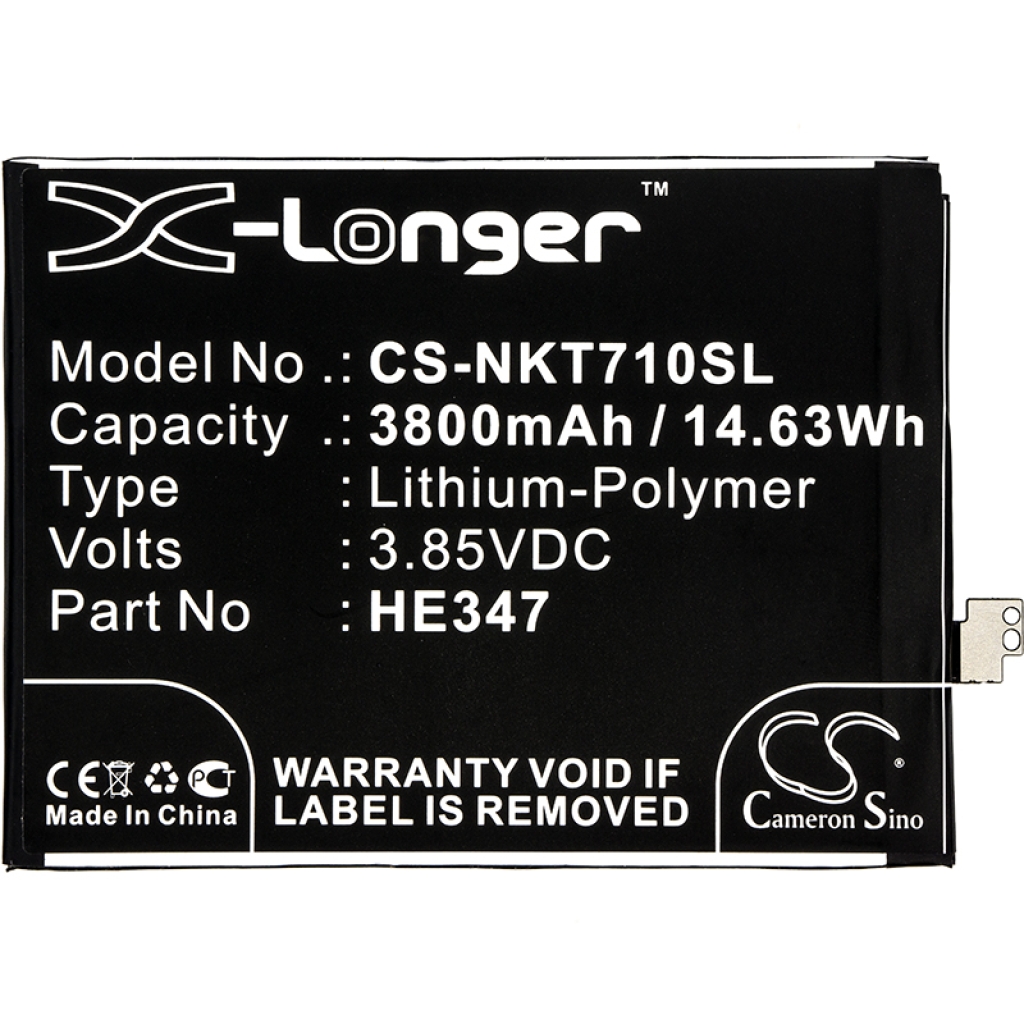 Bateria kompatybilny z Nokia CS-NKT710SL