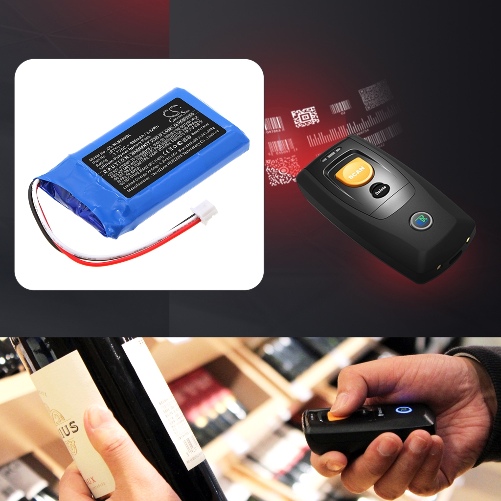 BarCode, Scanner Battery Newland CS-NLS800BL