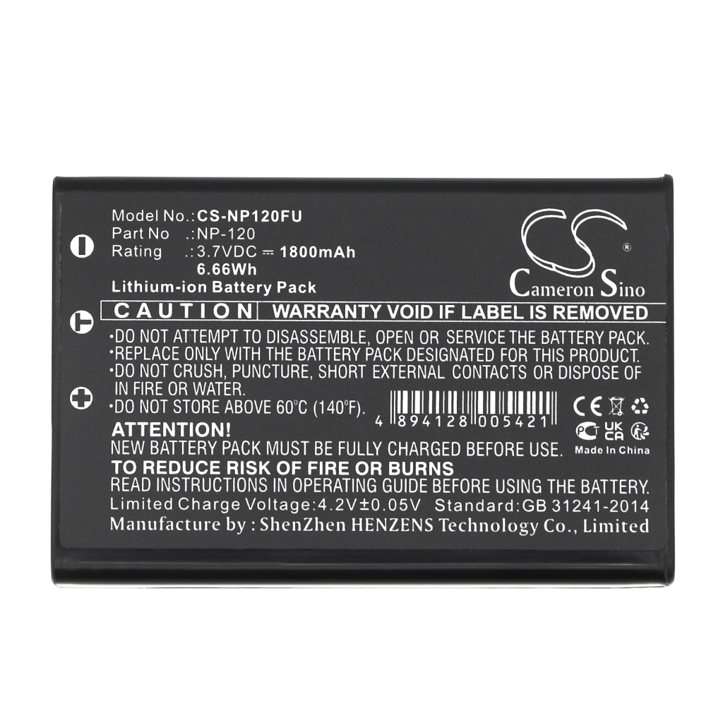 Camera Battery RCA CS-NP120FU