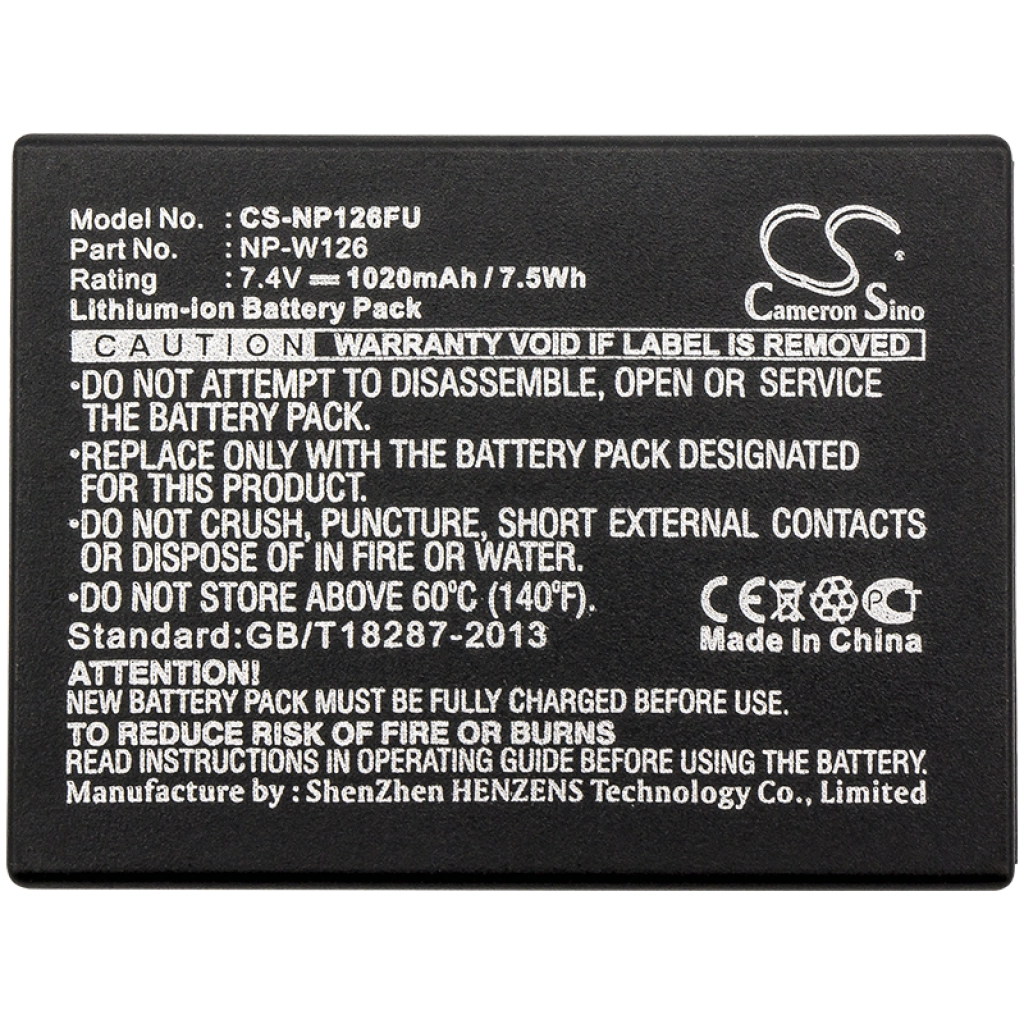Camera Battery FUJIFILM X-A7