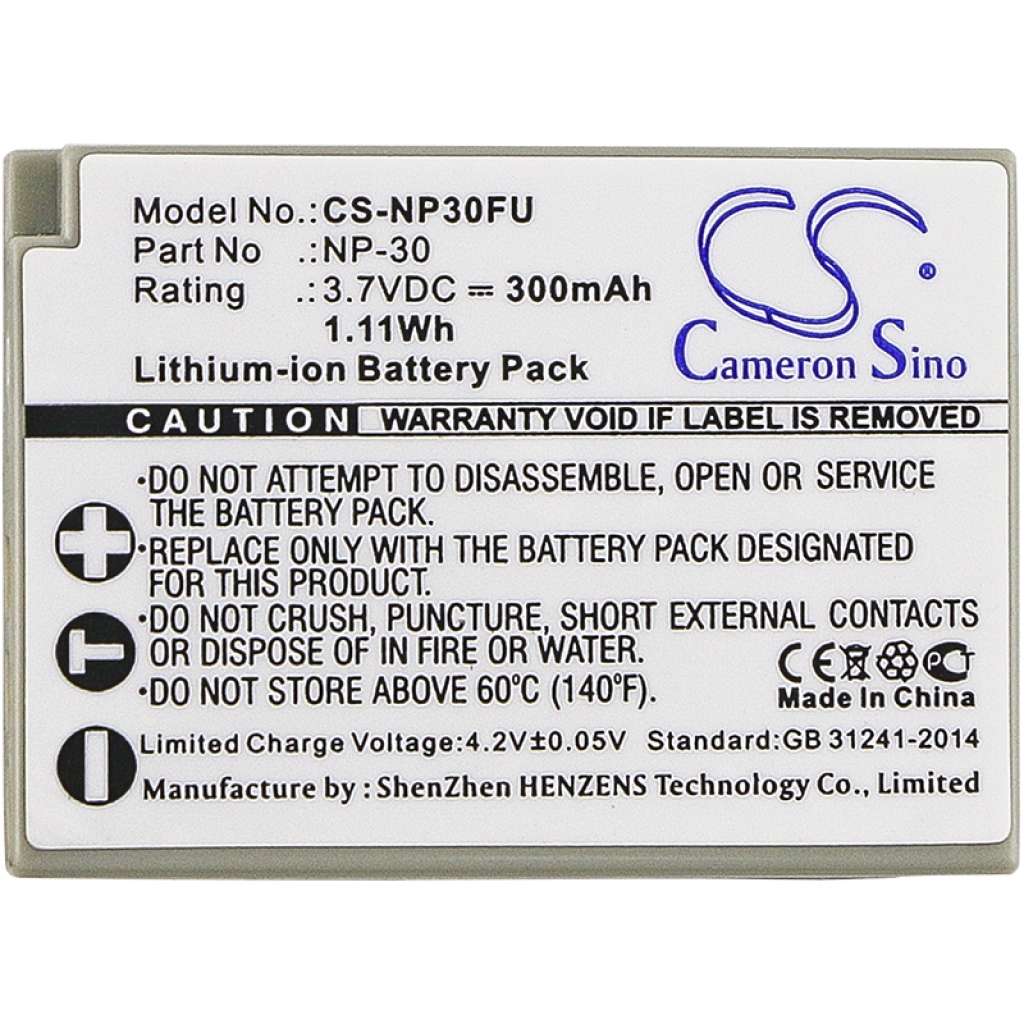 Camera Battery Casio CS-NP30FU