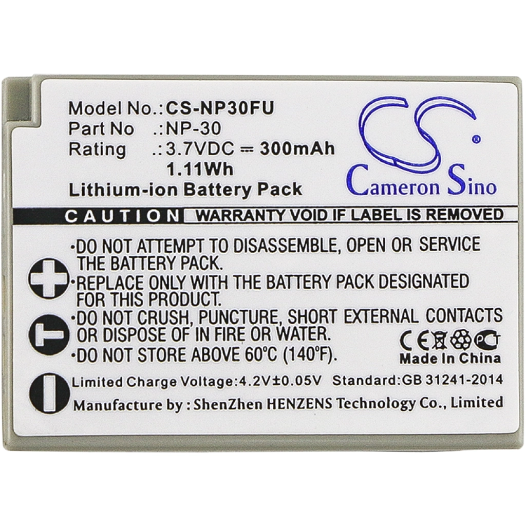Camera Battery Gateway CS-NP30FU