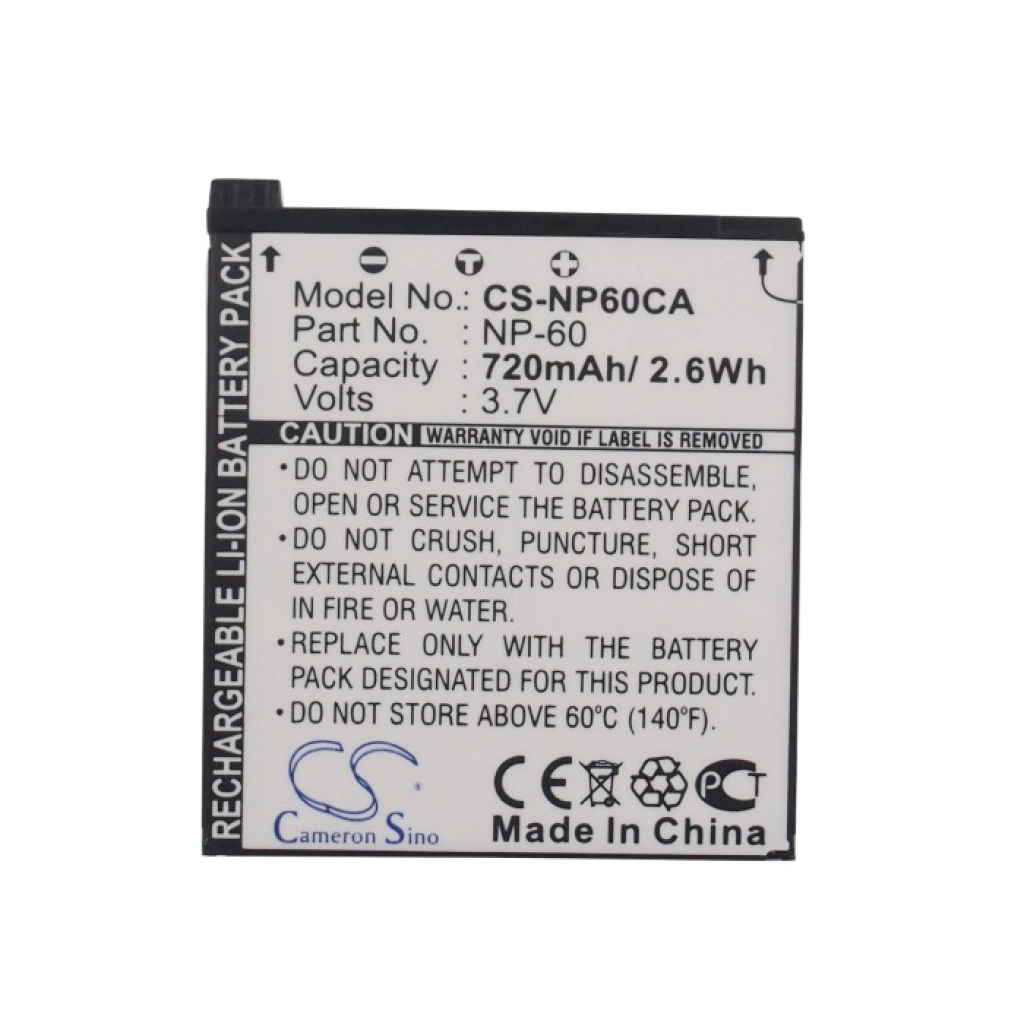 Camera Battery Technaxx CS-NP60CA