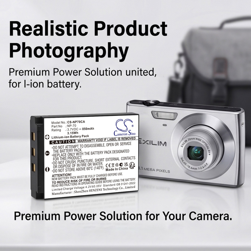 Battery compatible with Casio