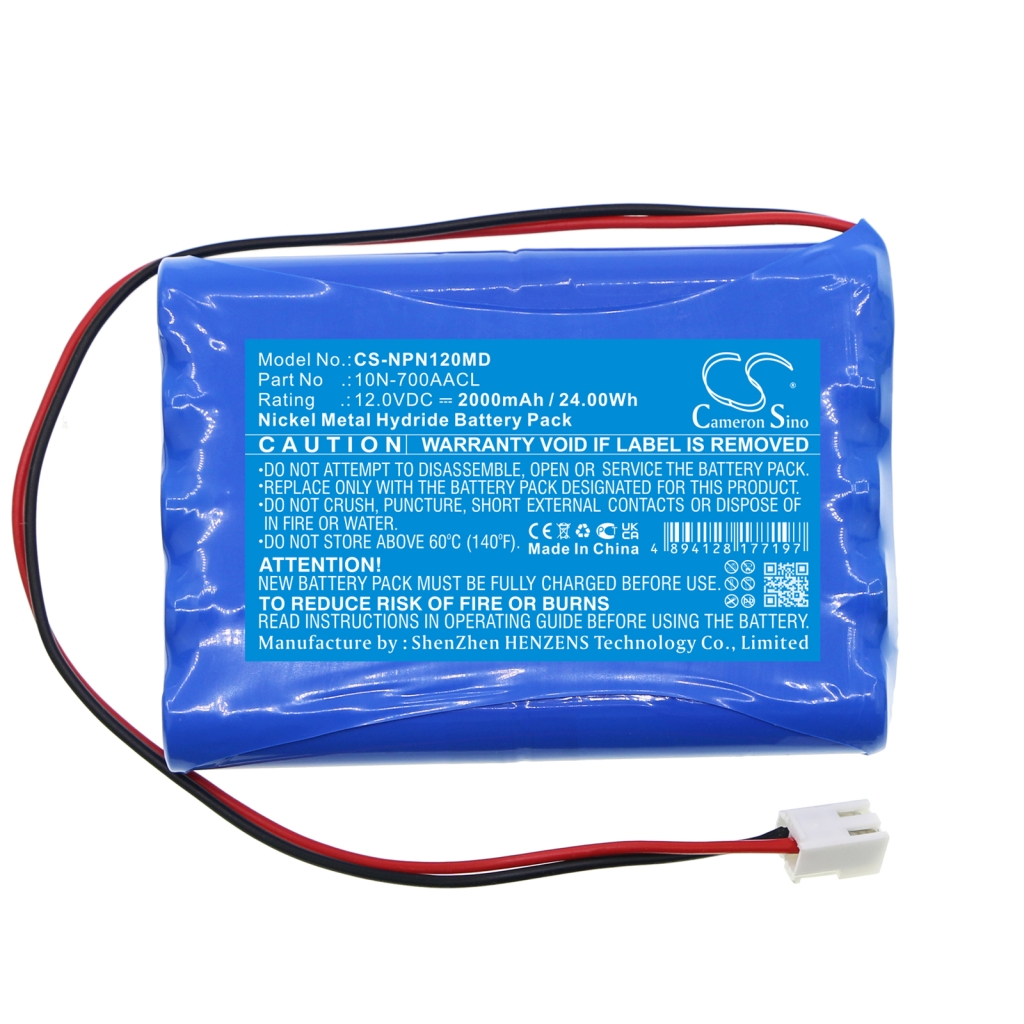 Baterie do urządzeń medycznych Nipro CS-NPN120MD
