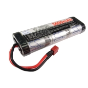 Battery compatibleWith RC hobby batteries