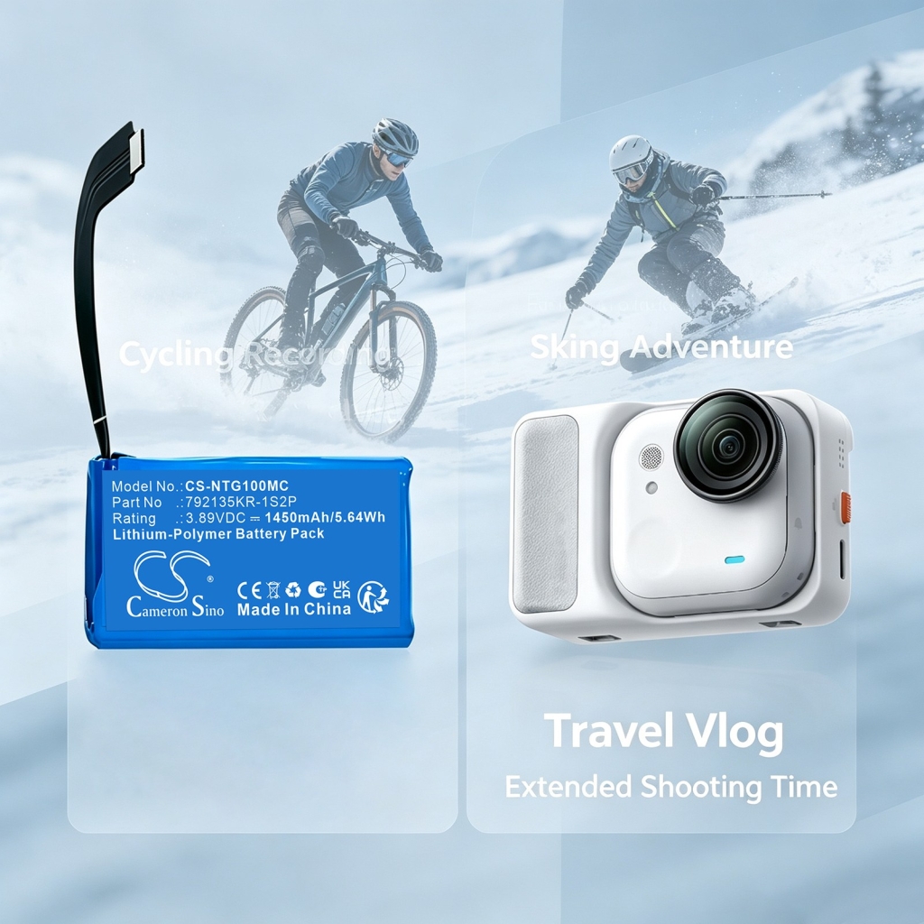 Battery compatible with Camera Battery