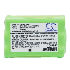 Kompatybilna wymiana baterii za Nortel 95AAAHC3BX,95AAAHC3BXZ,CPH-525,NT8B45AH,NT8B45AN