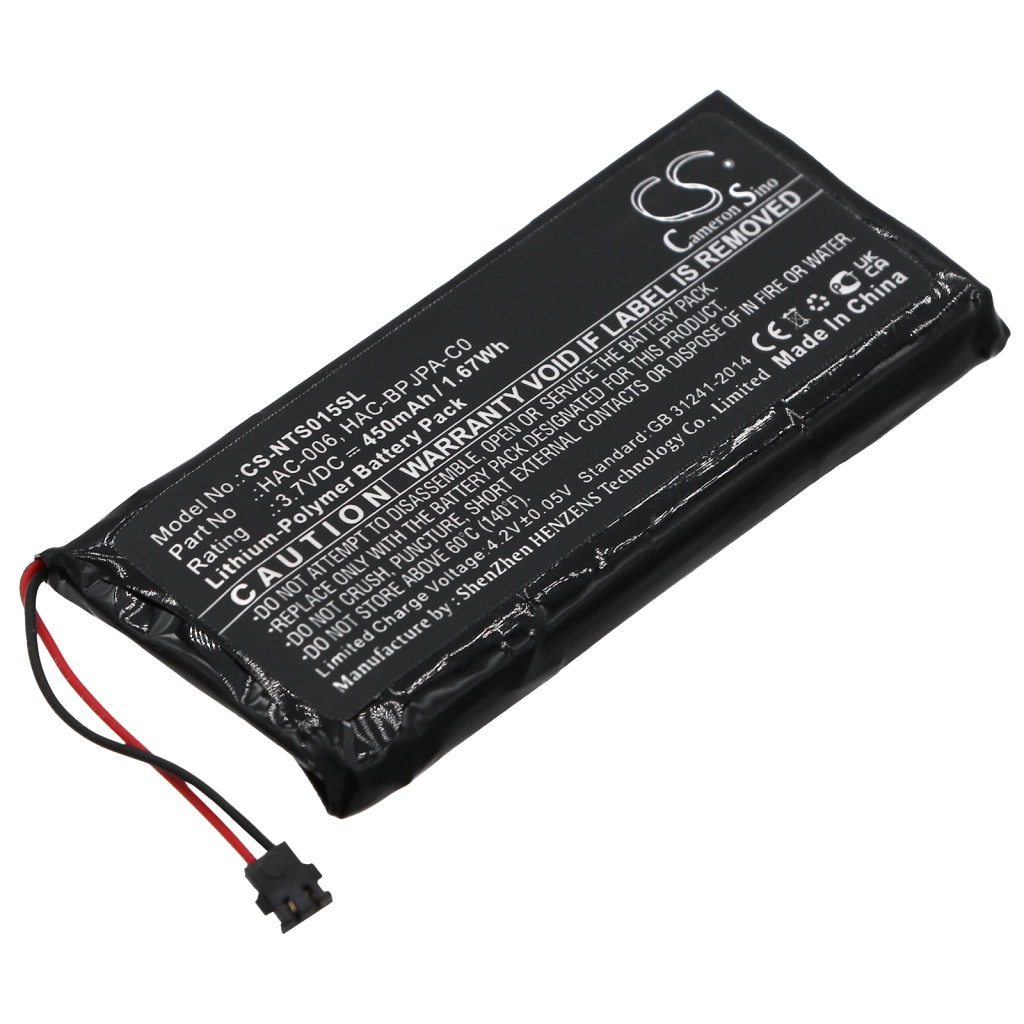Baterie do konsoli do gier Nintendo CS-NTS015SL