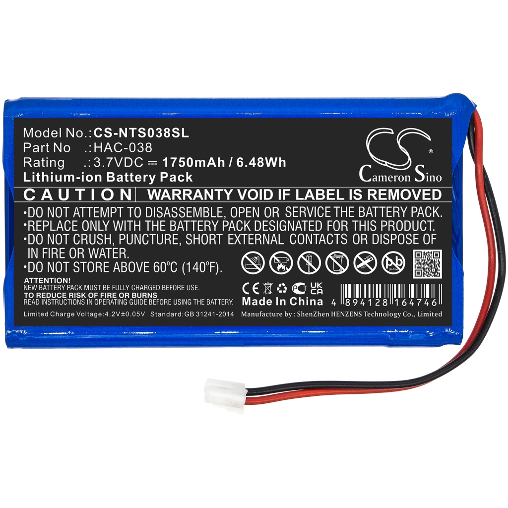 Baterie do konsoli do gier Nintendo CS-NTS038SL