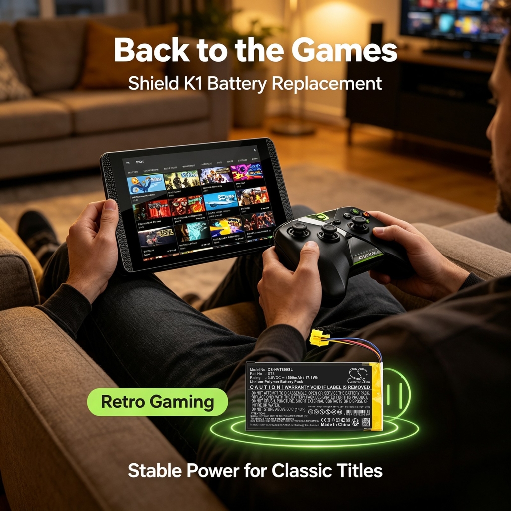 Baterie kompatybilny z Nvidia Shield K1 P1761W CS-NVT800SL