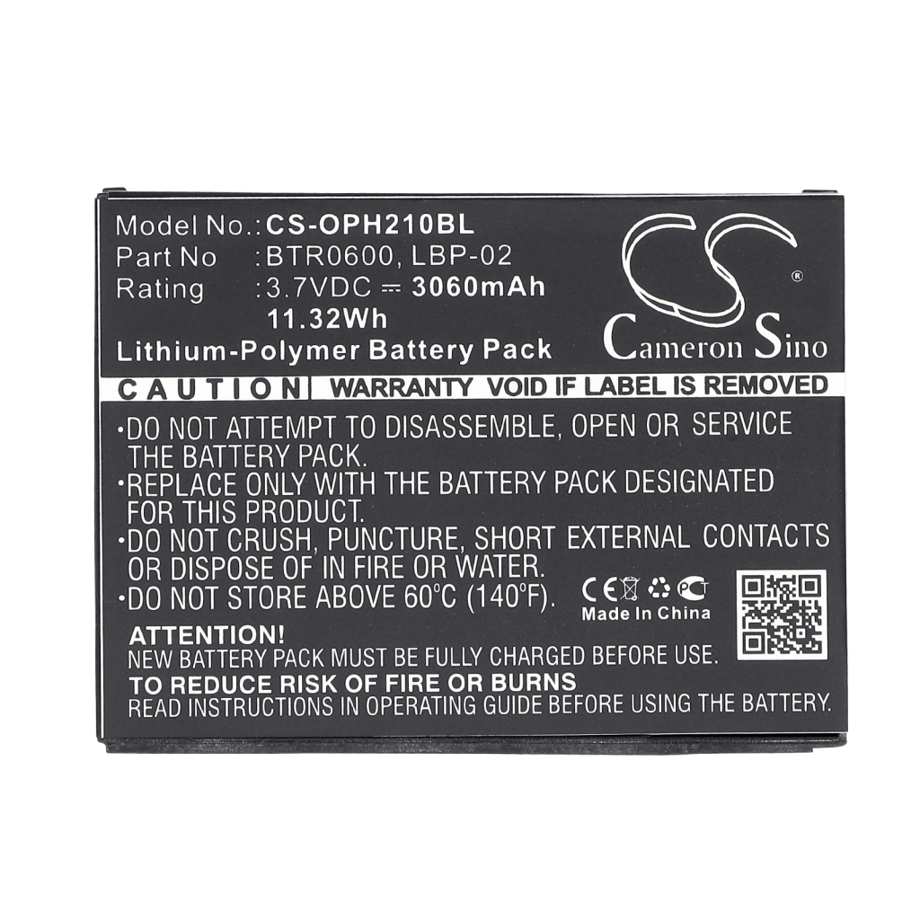 Bateria kompatybilny z Opticon CS-OPH210BL