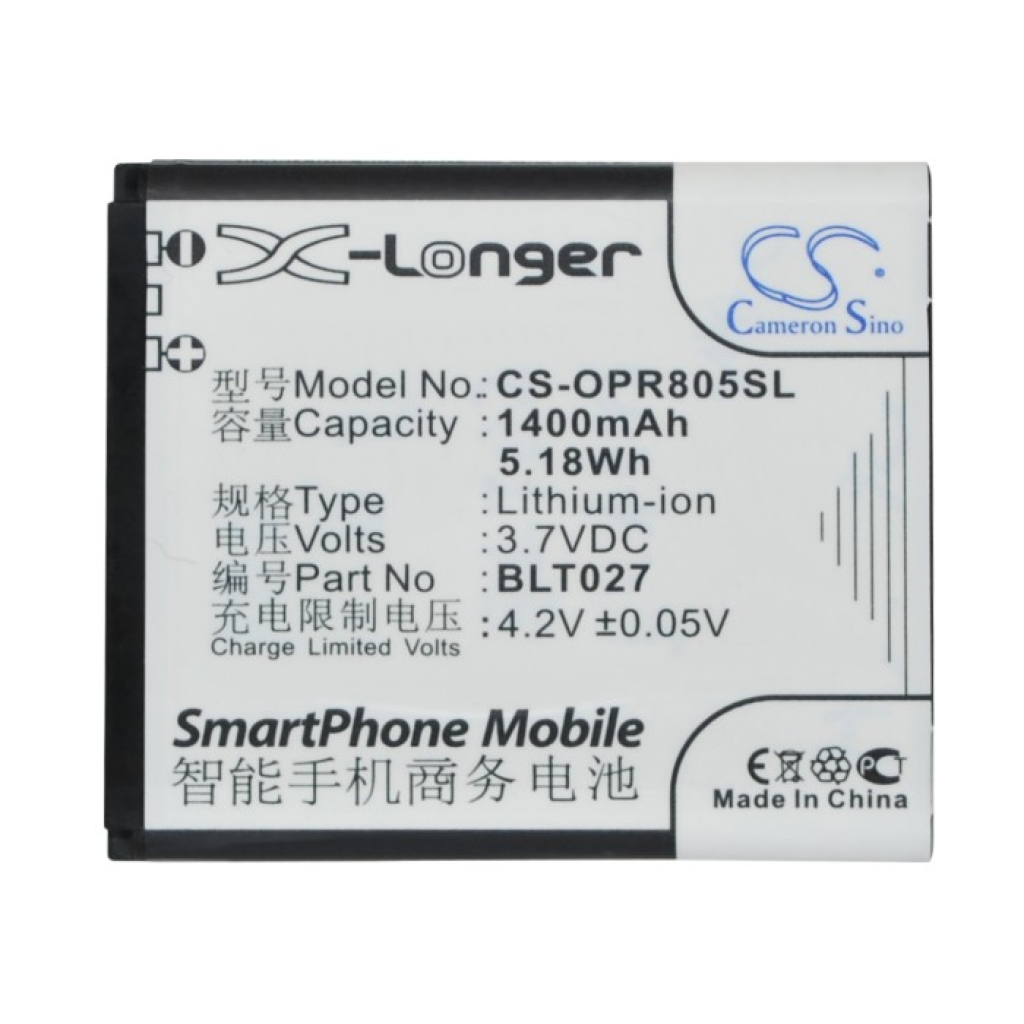 Bateria kompatybilny z OPPO CS-OPR805SL