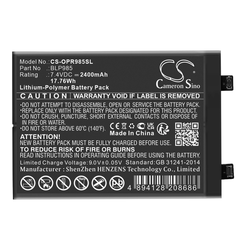 Battery Replaces BLP985