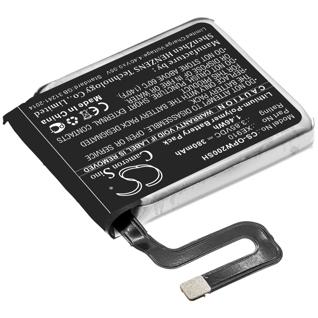 Baterie do inteligentnych zegarków Oppo CS-OPW200SH