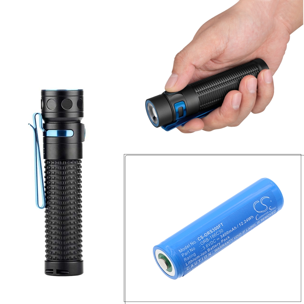 Baterie do systemów oświetleniowych Olight CS-ORS300FT