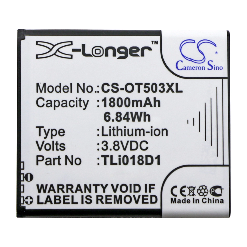 Battery Replaces TLi018D2
