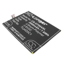 Kompatybilna wymiana baterii za Alcatel CAC2000012C2,TLP020C1,TLP020C2