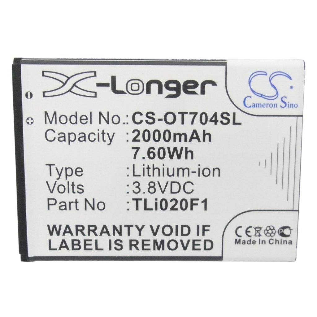 Battery Replaces TLi020G1