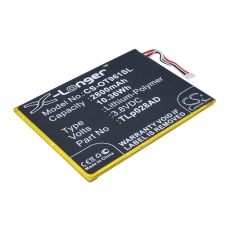 Kompatybilna wymiana baterii za Alcatel TLP028AC,TLP028AD,TLP034B