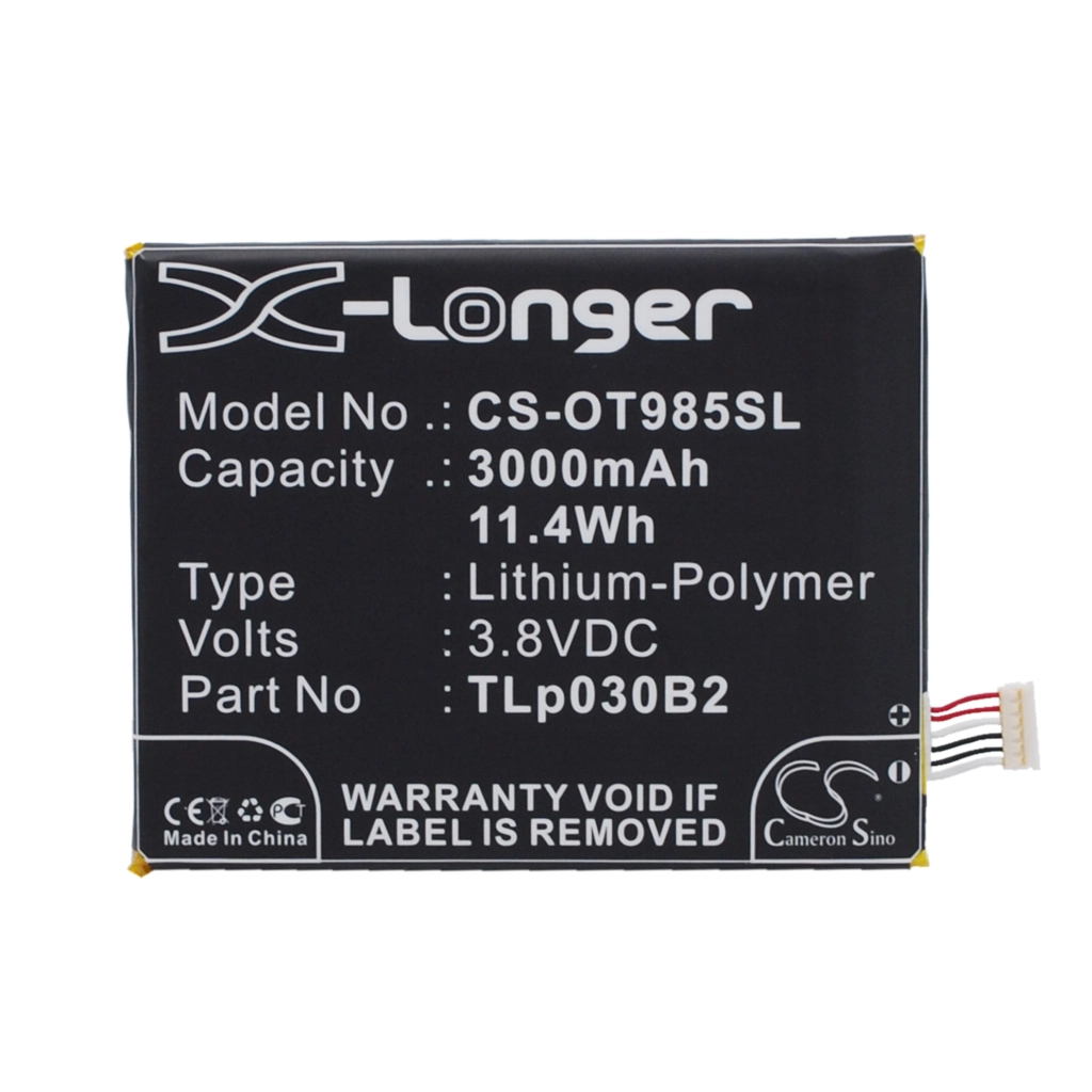 Battery Replaces TLp030B2