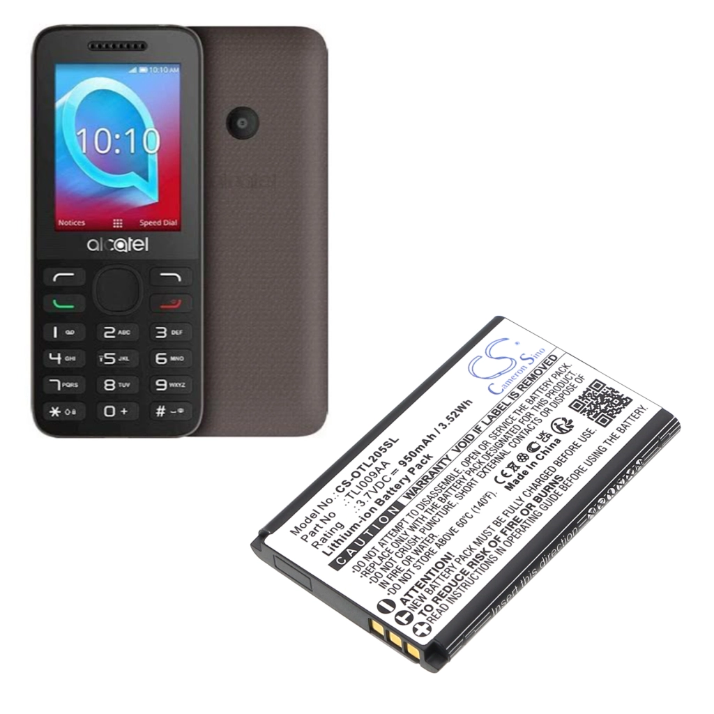 Mobile Phone Battery Alcatel CS-OTL205SL