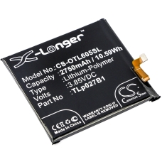 Kompatybilna wymiana baterii za ALCATEL CAC2710006C1,TLP027A1,TLP027B1