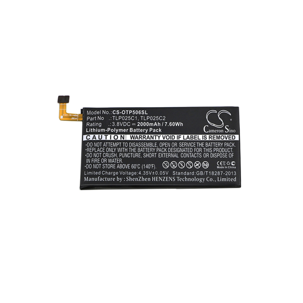 Baterie do telefonów komórkowych Alcatel OT5056W