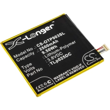 Kompatybilna wymiana baterii za Alcatel TLP025D2,TLP025DC