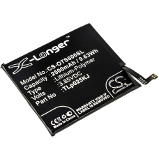 Kompatybilna wymiana baterii za Alcatel TLP025K1,TLP025KJ