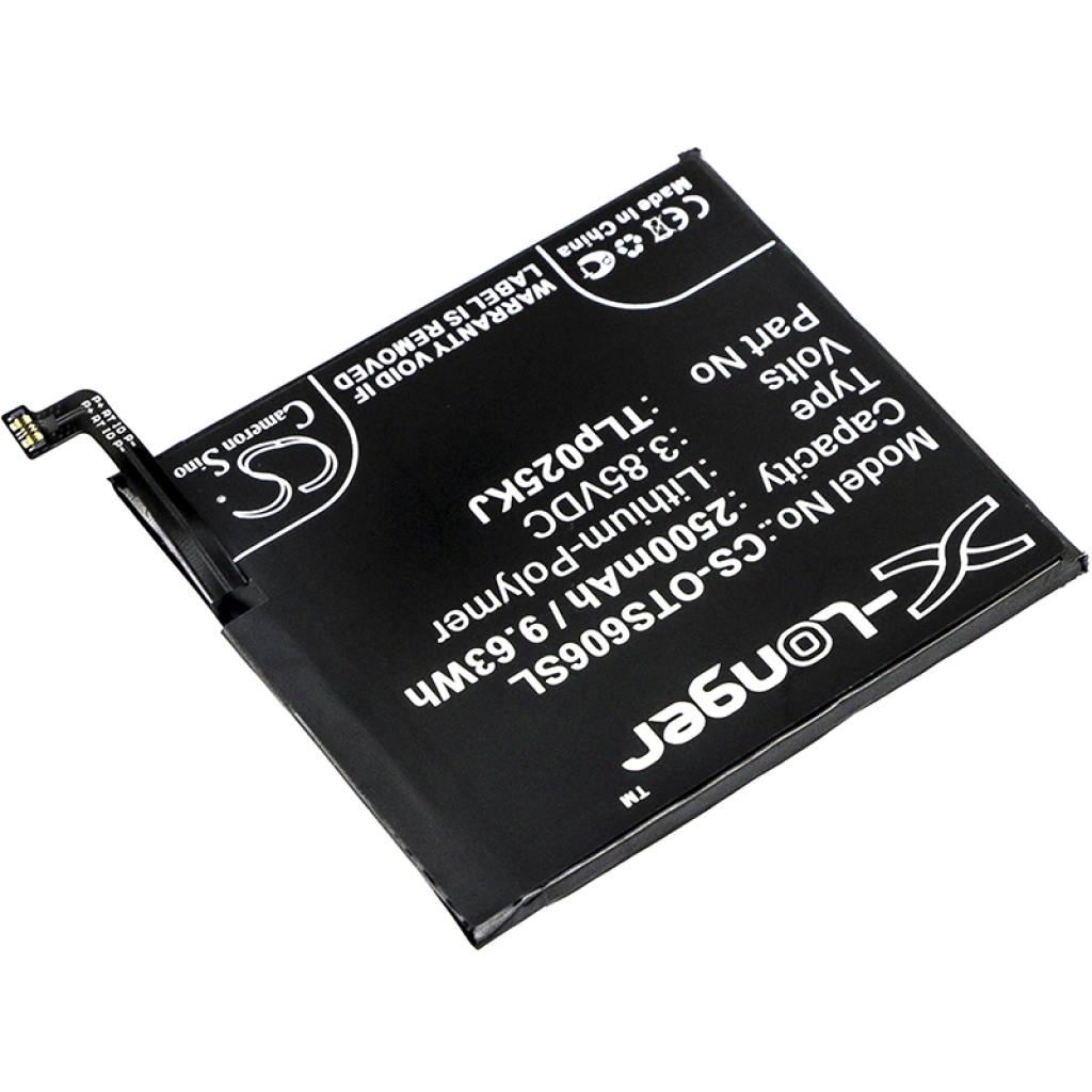 Mobile Phone Battery Alcatel CS-OTS606SL