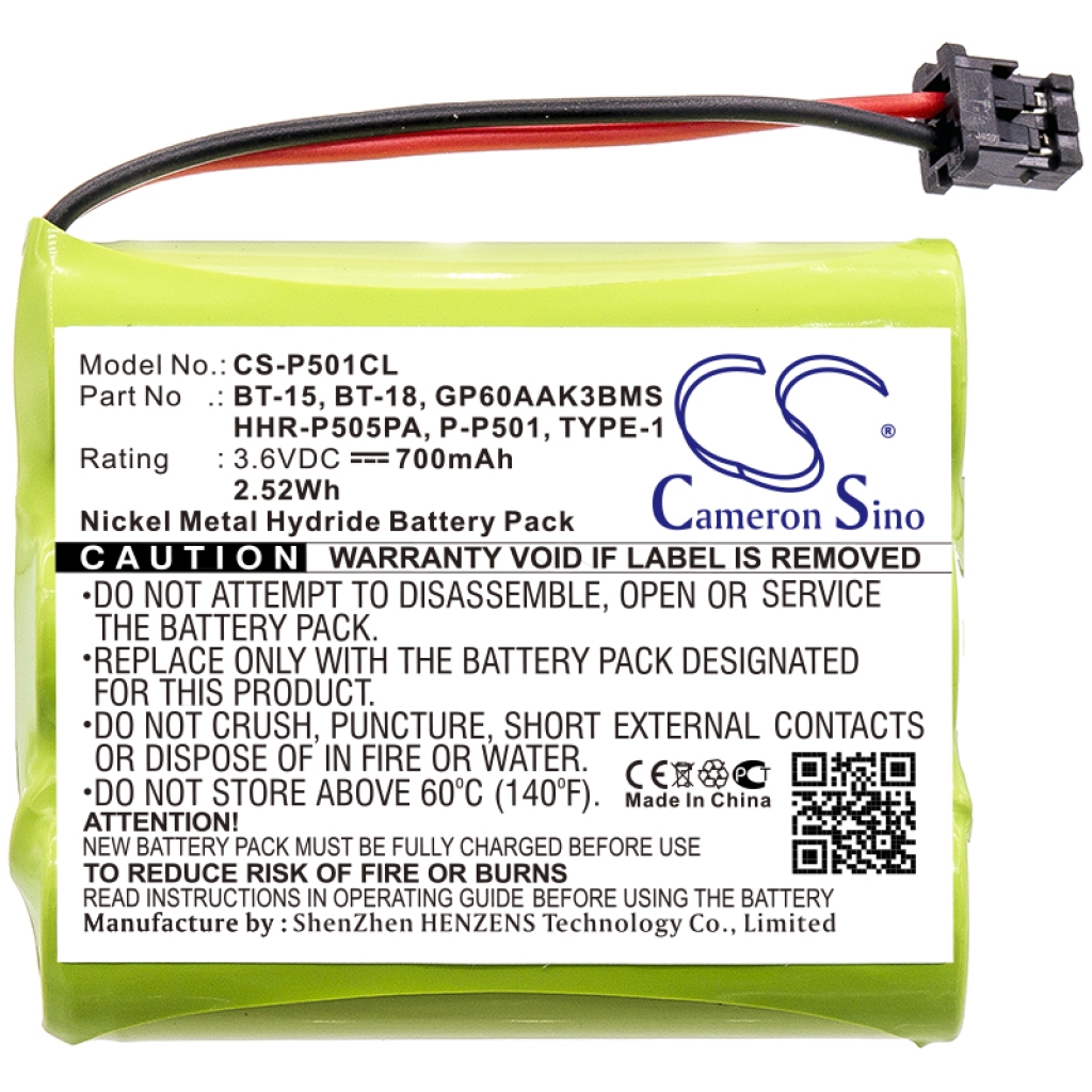 Battery Replaces P-P501