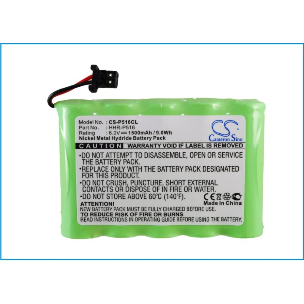 Panasonic Baterie do telefonów bezprzewodowych CS-P516CL