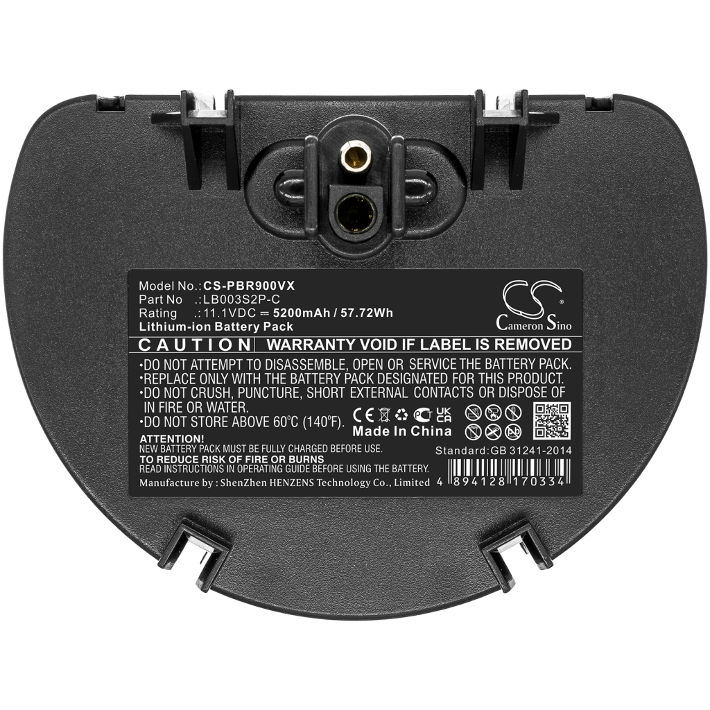 Vacuum Battery Water tech CS-PBR900VX