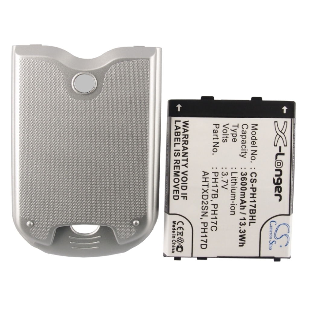 Bateria kompatybilny z Vodafone HTC O2 Orange T-Mobile DOPOD ERA i-Mate MWG Qtek Telefonica CS-PH17BHL
