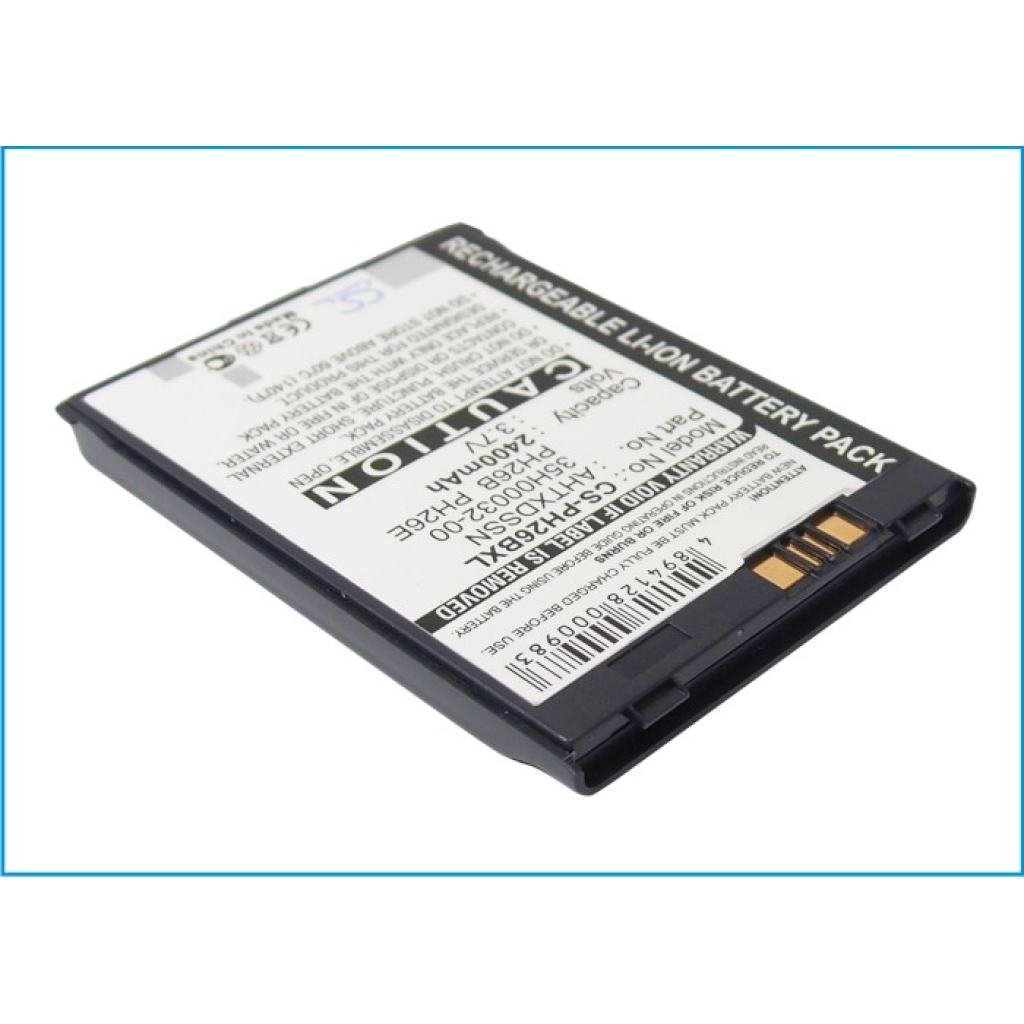 Bateria kompatybilny z Verizon Vodafone HTC Audiovox E-Plus O2 Orange Sprint T-Mobile Daxian DOPOD ERA i-Mate MWG Qtek Siemens CS-PH26BXL